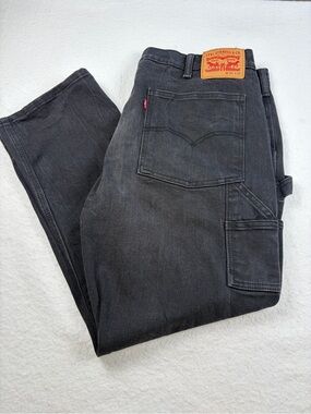 Levi's Black carpenter pants 38x30